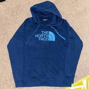 The North Face Size M Navy Blue Sweatshirt with Hood and Pockets Hoodie